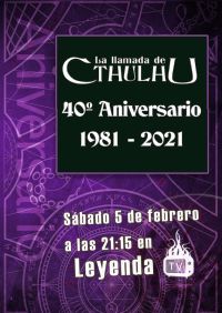 Charla sobre el 40 aniversario de Call of Cthulhu