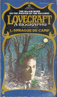 Portada de "H. P. Lovecraft: A Biography" (Ballantine Books, 1975).