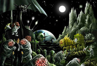 Ilustracin obra de Pete Von Sholly para The Dream-Quest of Unknown Kadath