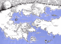 Mapa de las Tierras del Sueño de Lovecraft